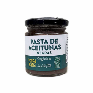 Pasta de Aceitunas Negras Orgánicas – 235 GR – Terrasana