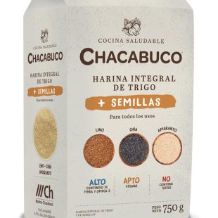 Harina Integral + Semillas x 750g – Chacabuco