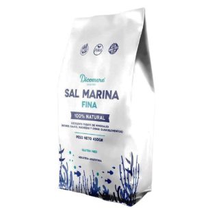 Sal Marina Fina 100% Natural x 450g – Dicomere