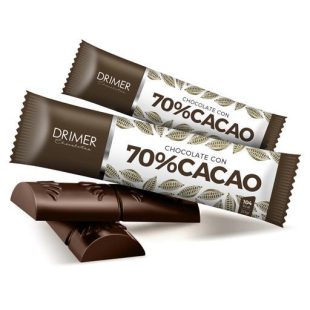 Barra Chocolate con 70% Cacao x 20g – Drimer