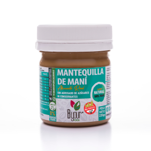 Crema de Maní Natural – 220 GR – B Your Food