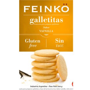 Premezcla Cookies de Vainilla sin Leche x 200g – Feinko