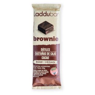 Barras Laddubar Brownie de Datiles, Caju y Cacao x 30g – Golden Monkey