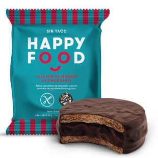 Alfajor Mousse de Chocolate x 50g – Happy Foods