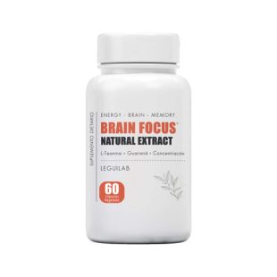 Brain Focus (Guarana + Teanina) x 60 capsulas – Leguilab