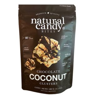Coconut Clusters Chocolate x 100g – Natural Candy