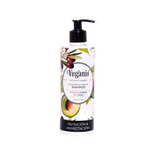 Shampoo Nutri Boost Sublime (Palta y Extracto Organico de Oliva) x 400ml – Veganis