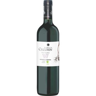 Vino Malbec Roble organico x 750ml – Familia Cecchin