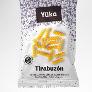 Fideos al Huevo Tirabuzon x 500g – Yuka