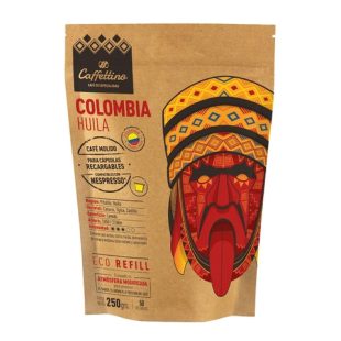 Café de Colombia  – Molido (para Nespresso) 50 recargas- Caffetino